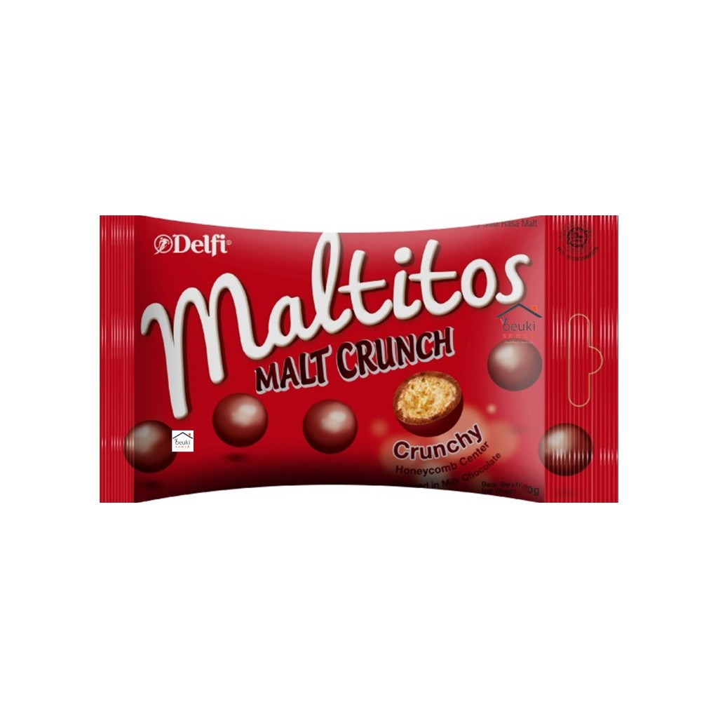 

Delfi Maltitos Cokelat Crunchy Ball dari Delfi