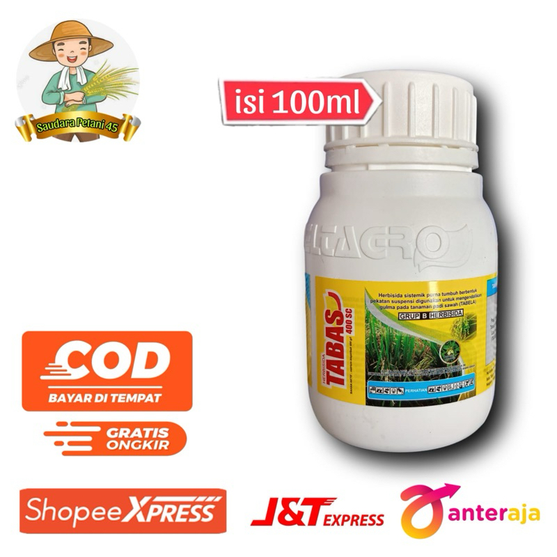 Herbisida Selektif untuk Padi TABAS 400SC 100ML