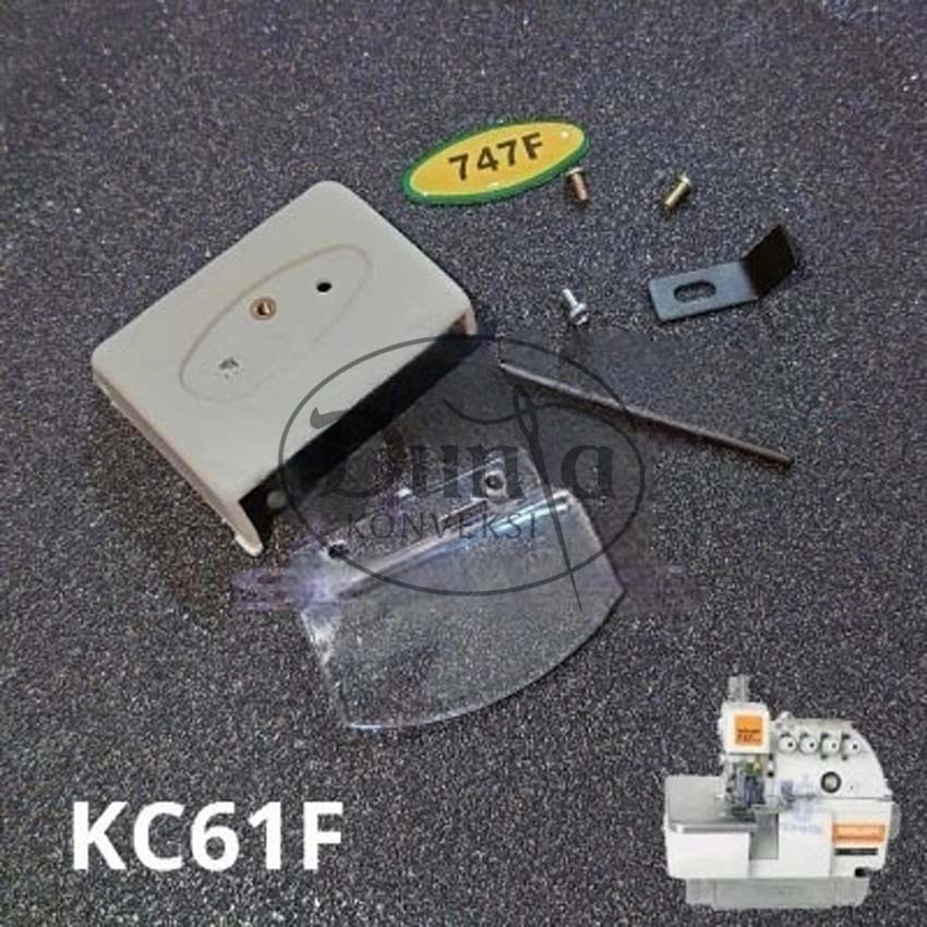 KC61F Tutup Depan Tiang Jarum Set Obras Industri Siruba