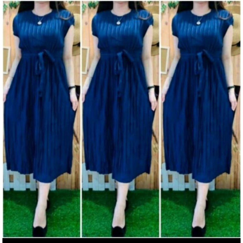 Daster plisket. dress plisket wanita. dress remaja. daster dewasa