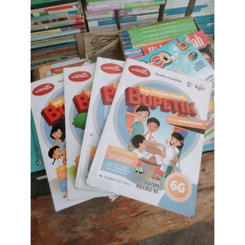 Buku Penilaian Tematik BUPETIK SD KELAS 6 F,G,H,I,K13 REVISI