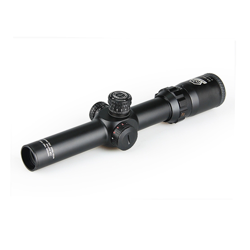 2.5-10x26Q Rifle Scope dengan Mil-Dot Reticle Merah dan Hijau untuk Berburu Warna Hitam - HK1-0253