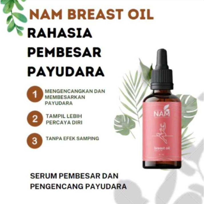 NAM BREAST OIL SERUM - PEMBESAR PAYUDARA - ALAMI - ORIGINAL - SERUM