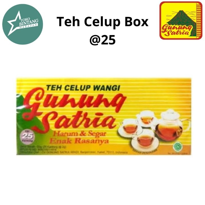 

Teh Celup gunung satria isi@25