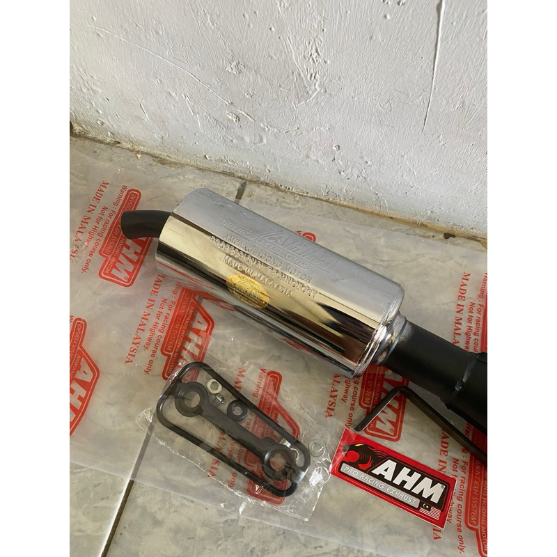 knalpot ahm fizr chrome