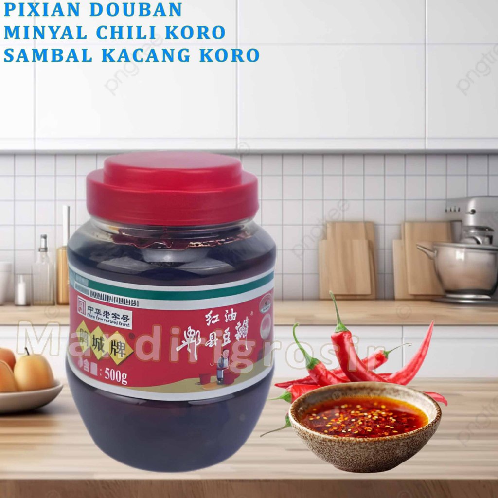 

Sambal Kacang Koro *Pixian Douban * Minyak Cabe * 500gr