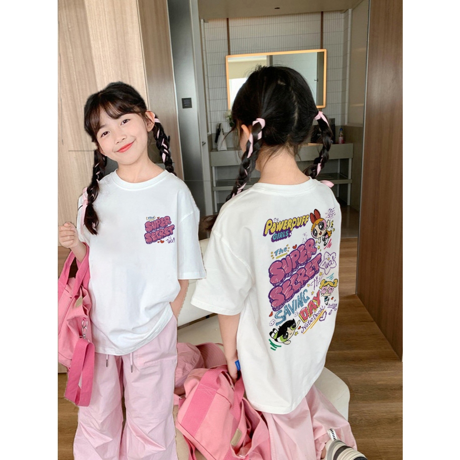 Kaos anak|cewek 10 tahunimport|korea style premium baju atasan|cewek 10 tahun import|Cetakan yang lu
