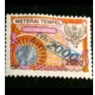 

MATERAI 2000 TAHUN 2000