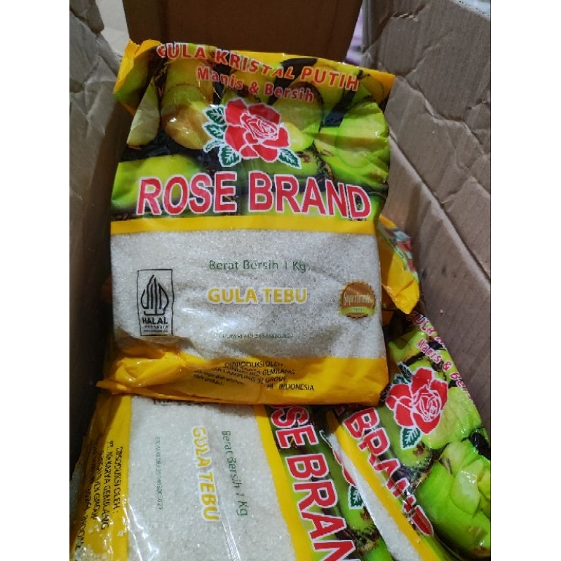 

GULA ROSEBRAND 1KG / GULA KEMASAN MERK ROSEBRAND
