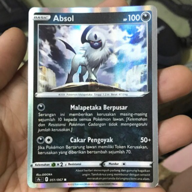 ABSOL KARTU POKEMON LANGKA SUPER PROMO