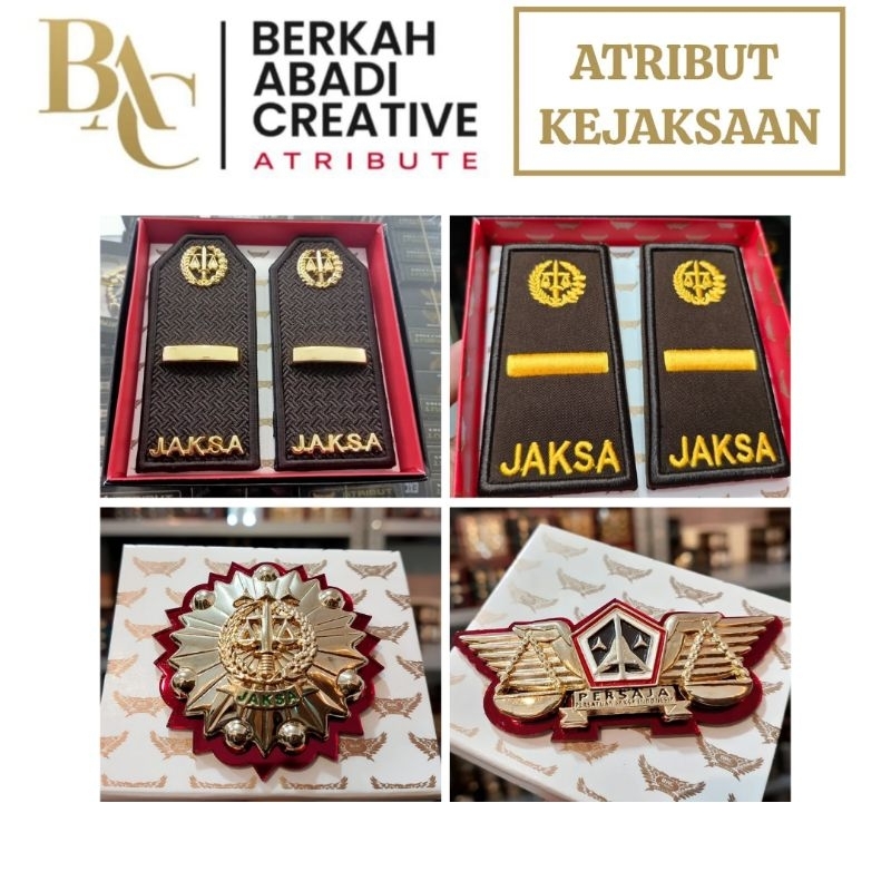 BAC ATRIBUT KEJAKSAAN - PAKET ATRIBUT PDH PDU PDUK PDUK 3A JAKSA KEWENANGAN PERSAJA KEJAKSAAN RI