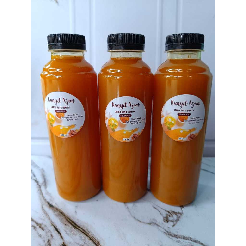 

Kunyit Asam Jamu Ratu Cantik Homemade 250ml