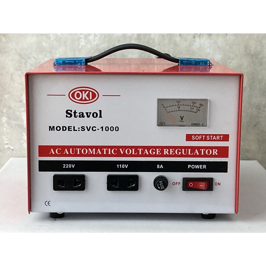 Stabilizer Stavol Oki 1000W / Stavolt OKI 1000 Watt / Stabiliser Stavol 1000 Watt Stavolt 1000W OKI