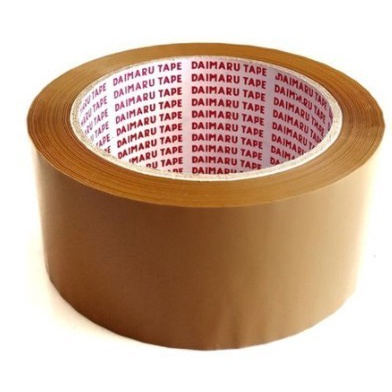 

Lakban BENING/COKLAT DAIMARU 48 mm x 90 yard 1 dus - Grab/Gojek Only -