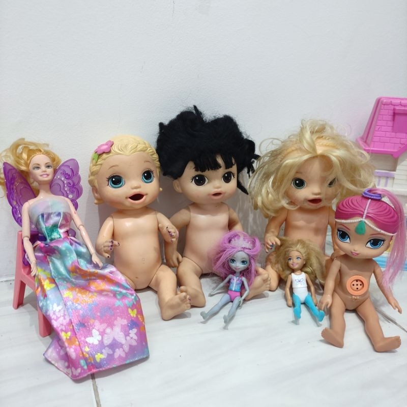 Boneka Shimmer and Shine Doll, Baby Alive Jual Barbie Baby Doll Boneka Baby Doll Mainan Anak Perempu