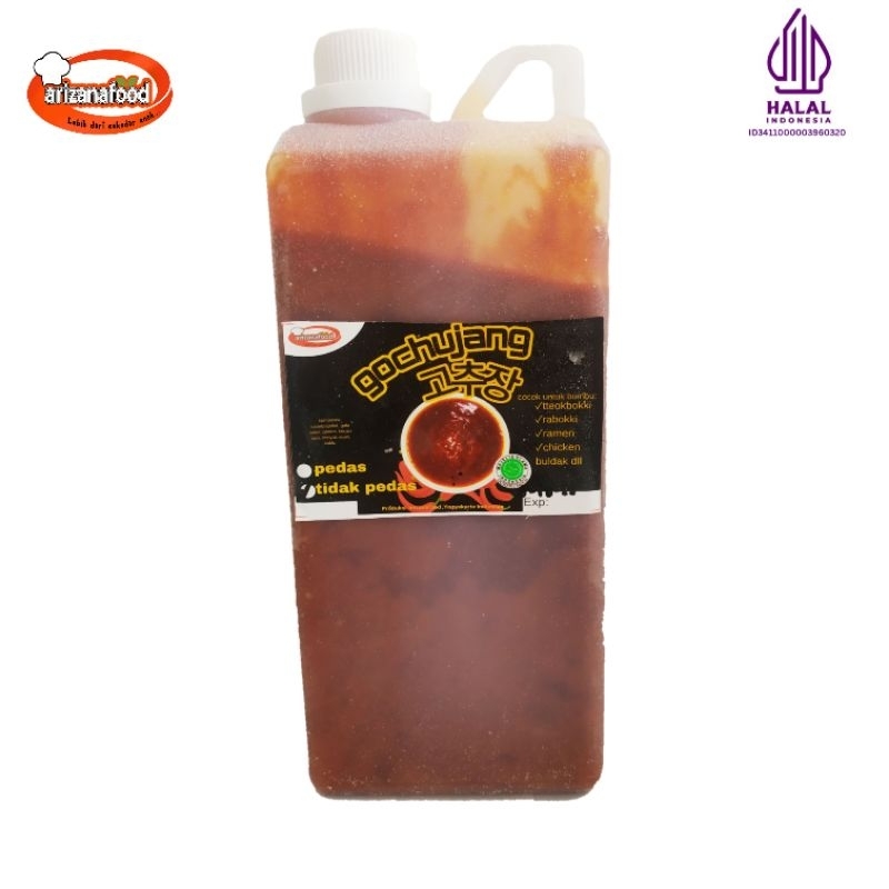 

SAUS KOREA GOCHUJANG HALAL 1KG ARIZANAFOOD