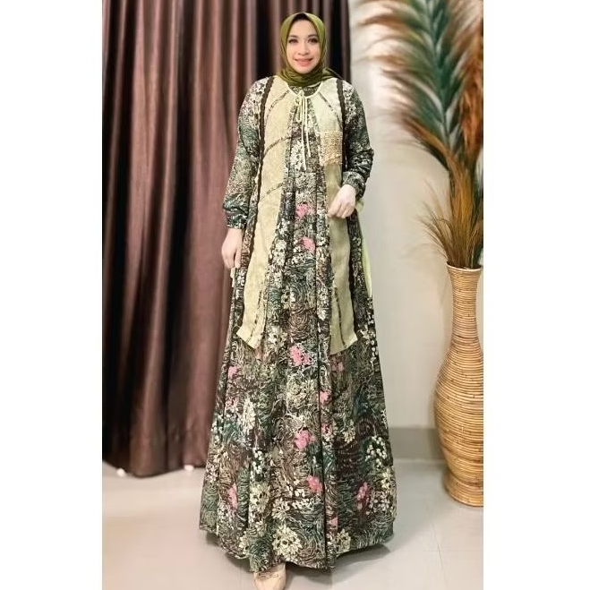 Gamis Pesta Lebaran Deura Terbaru SD 448