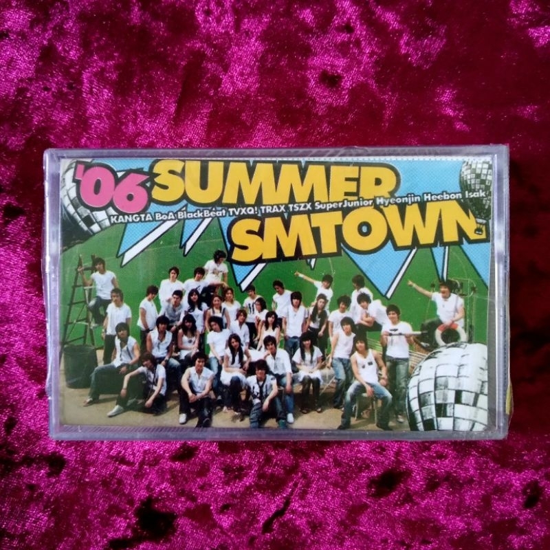 Kaset V/A (KANGTA, BoA, TVXQ, Super Junior, etc) - '06 Summer SMTown (Sealed)