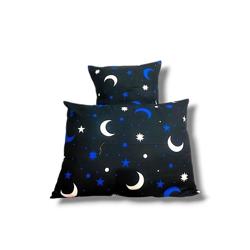 6pcs SARUNG BANTAL MOTIF BULAN BINTANG / SARUNG BANTAL RESLETING uk45×60