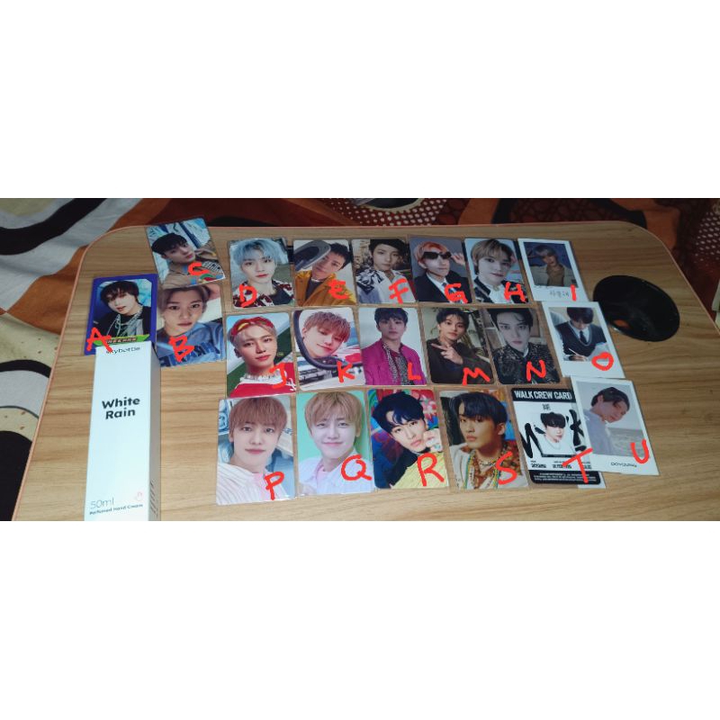 Photocard Official NCT Mark Jeno Taeyong Jaemin Haechan Sion Doyoung Renjun Kihno Boom Hot sauce chi