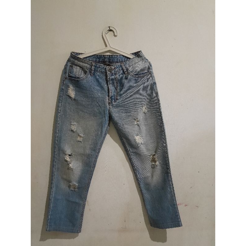 PRELOVED celana jeans ripped