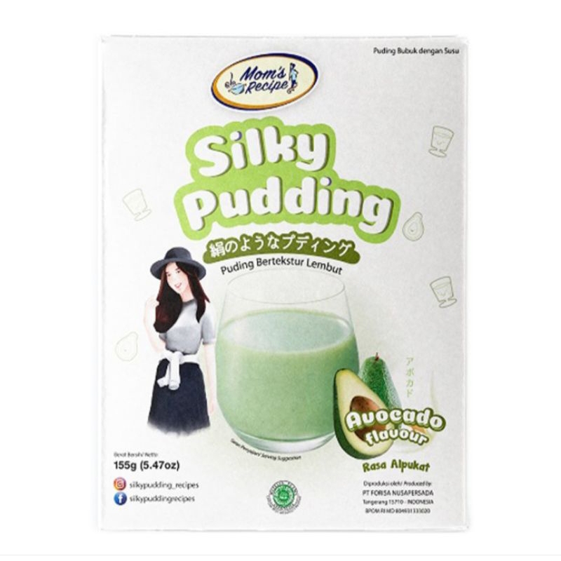 

Mom's Recipe Silky Pudding Instan Alpukat 155 g