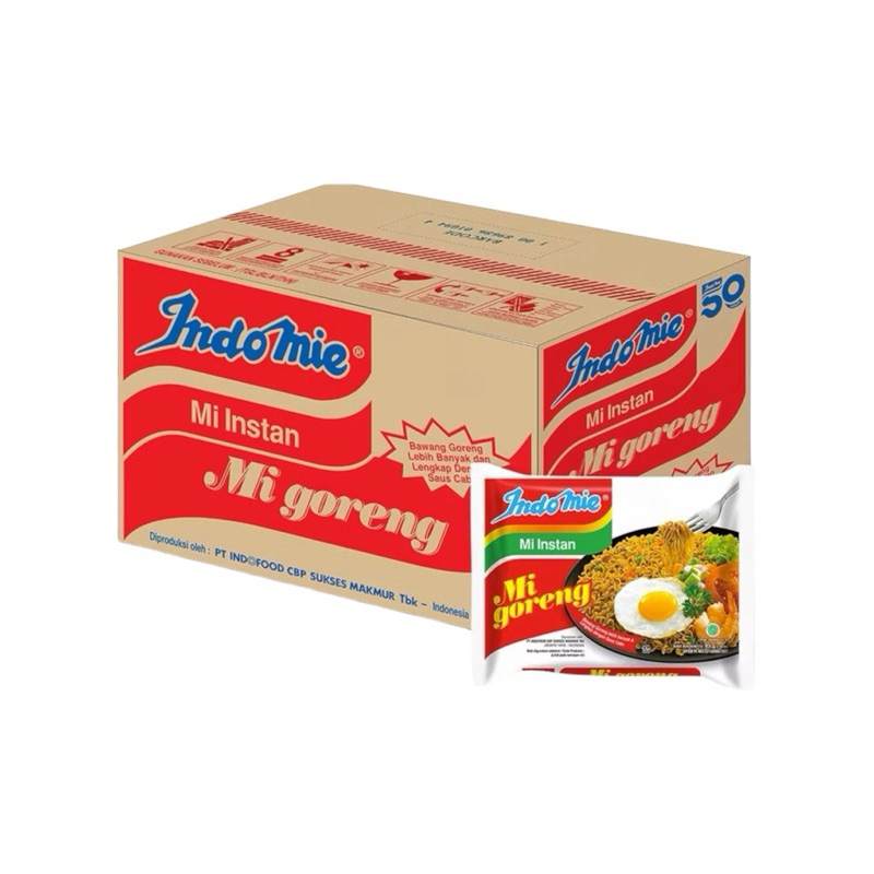 

INDOMIE Mi Instan Goreng 84gr 1 Dus Isi 40