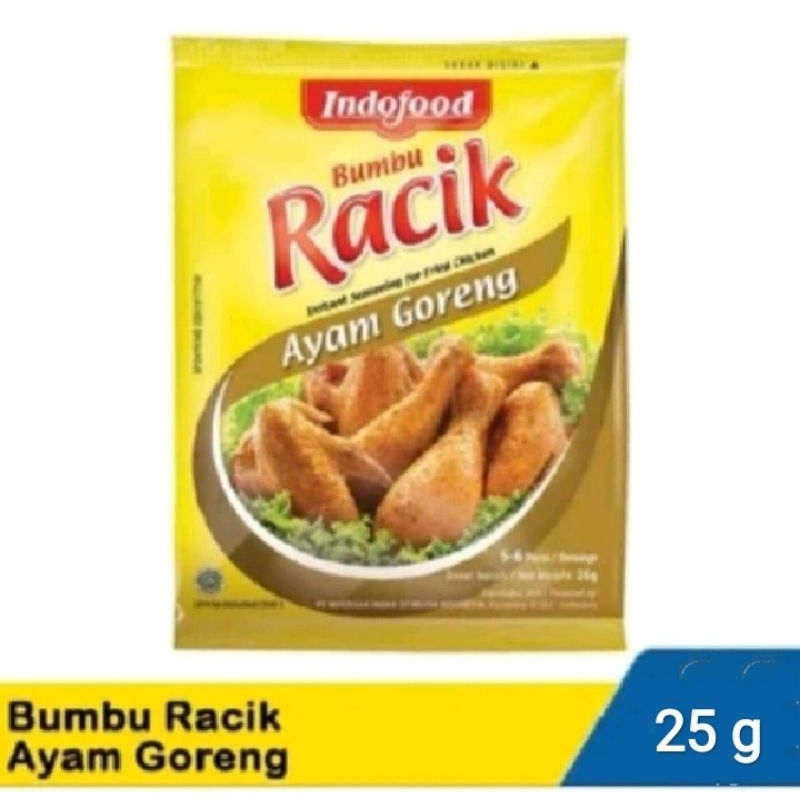 

Indofood Bumbu Racik Ayam Goreng 25g