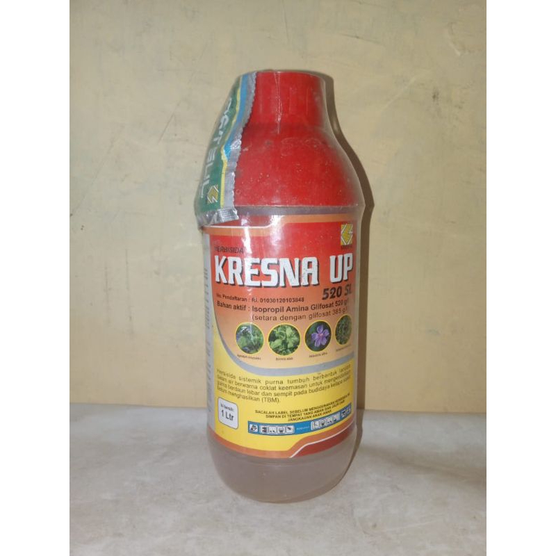 Racun rumput KRESNA UP 520 SL1 LITER  paling ampuh membasmi sampai diakar