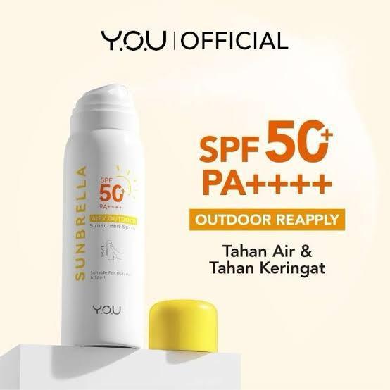 YOU Sunbrella Airy Outdoor Sunscreen Spray SPF50+