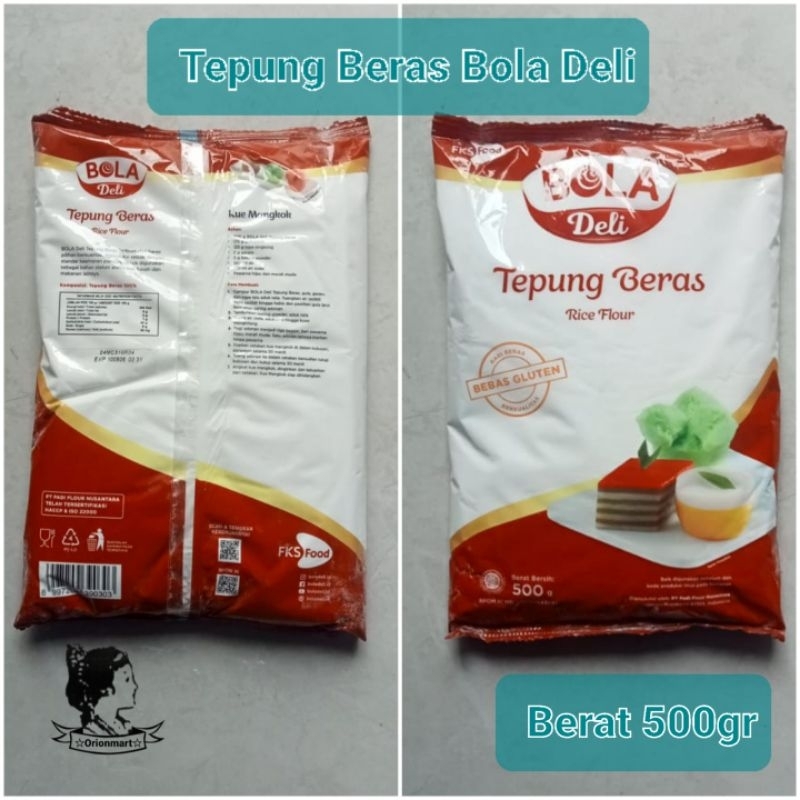 

Tepung Beras Bola Deli 500g