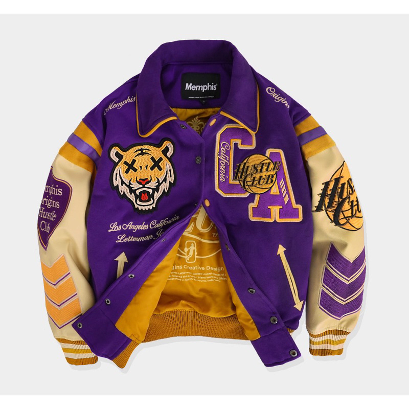 VARSITY JACKET MEMPHIS - CALIFORNIA I DIABLO I RYUJIN I HOCKEY  [ limited edition ]