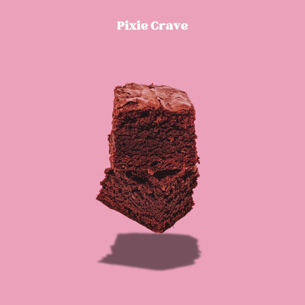 

Pixie Crave - Premium Fudgy Brownies Red Relvet Bites 16 oz