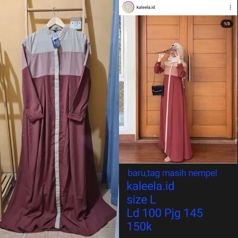 preloved gamis by kaleela.id