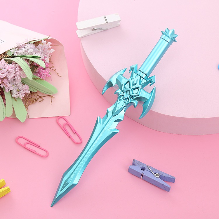 

PULPEN GEL SENJATA PEDANG FULLBODY BOLPEN PENA KARAKTER MURAH