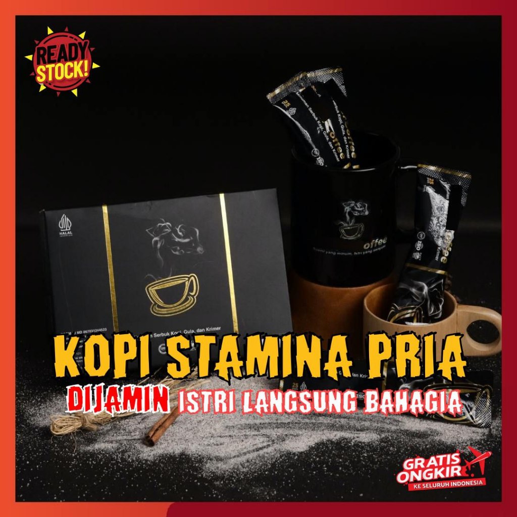 

KopiMhoncers Original Kopi Stamina Pria 10X Lebih Kuat Tahan Lama Tanpa Efek Samping Herbal Alami