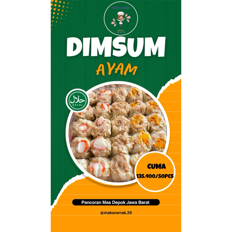 

KIRIM INSTANT Dimsum Frozen Mix - Isi 50pcs