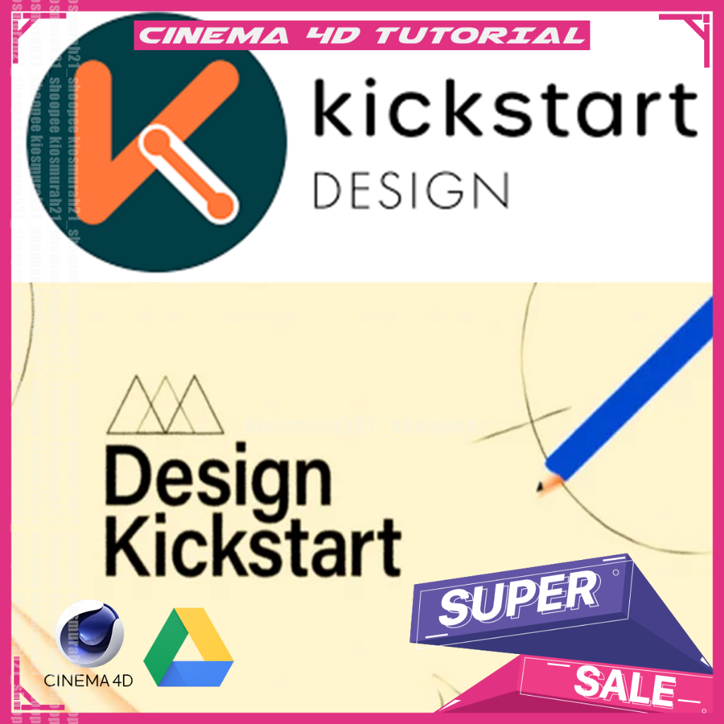 C4D - Design Kickstart Cinema 4D Tutorial