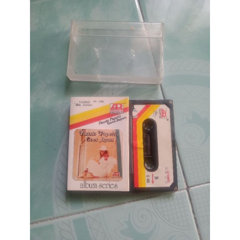 Kaset Fausto Papetti goes Japan