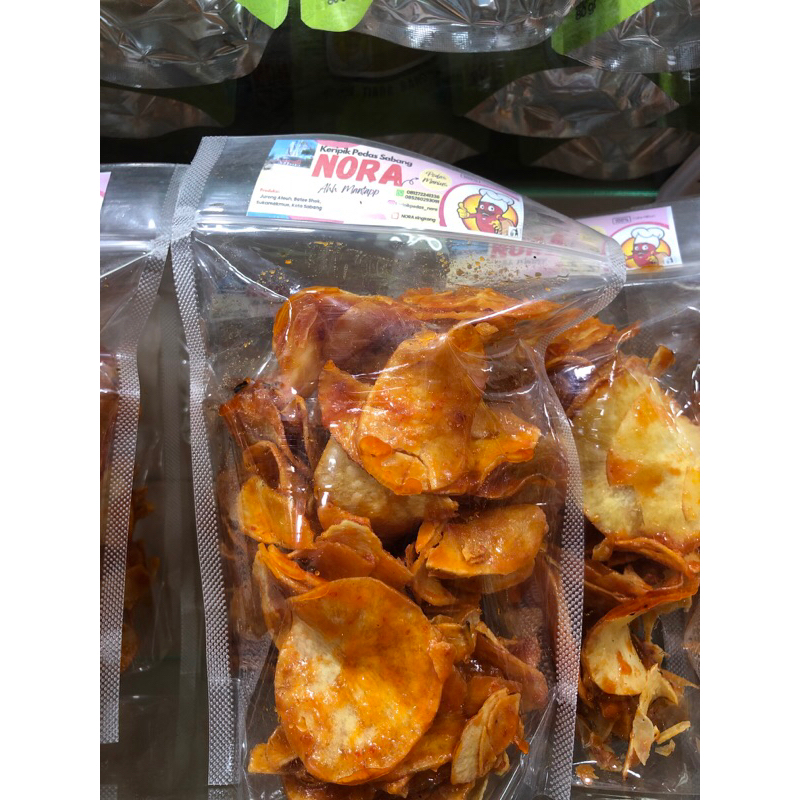 

keripik nora sabang