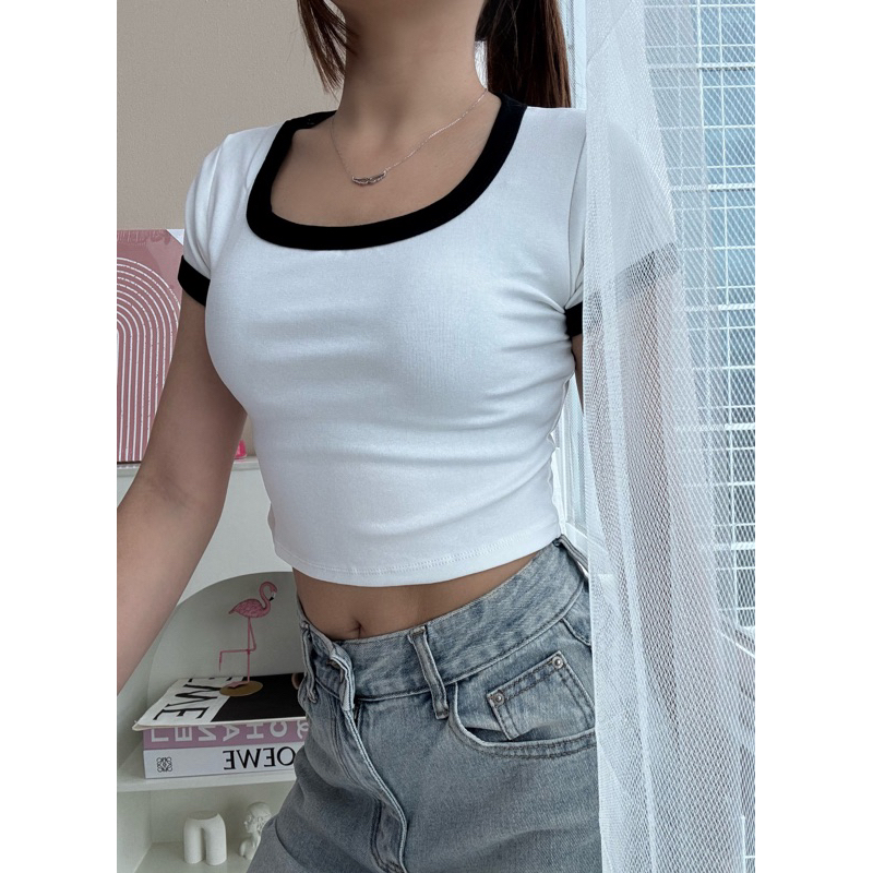 BW Top | Tanktop Camisole Kemben | Atasan Tube Premium | Super Cute Tube Top | Kemben Lucu Gemes | B