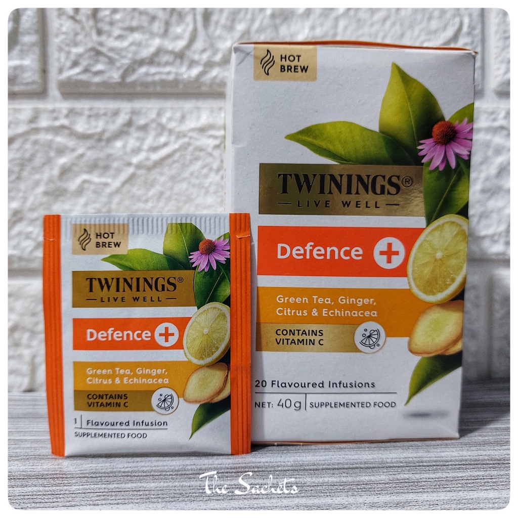 

Twinings Live Well Defence + Tea Sachet