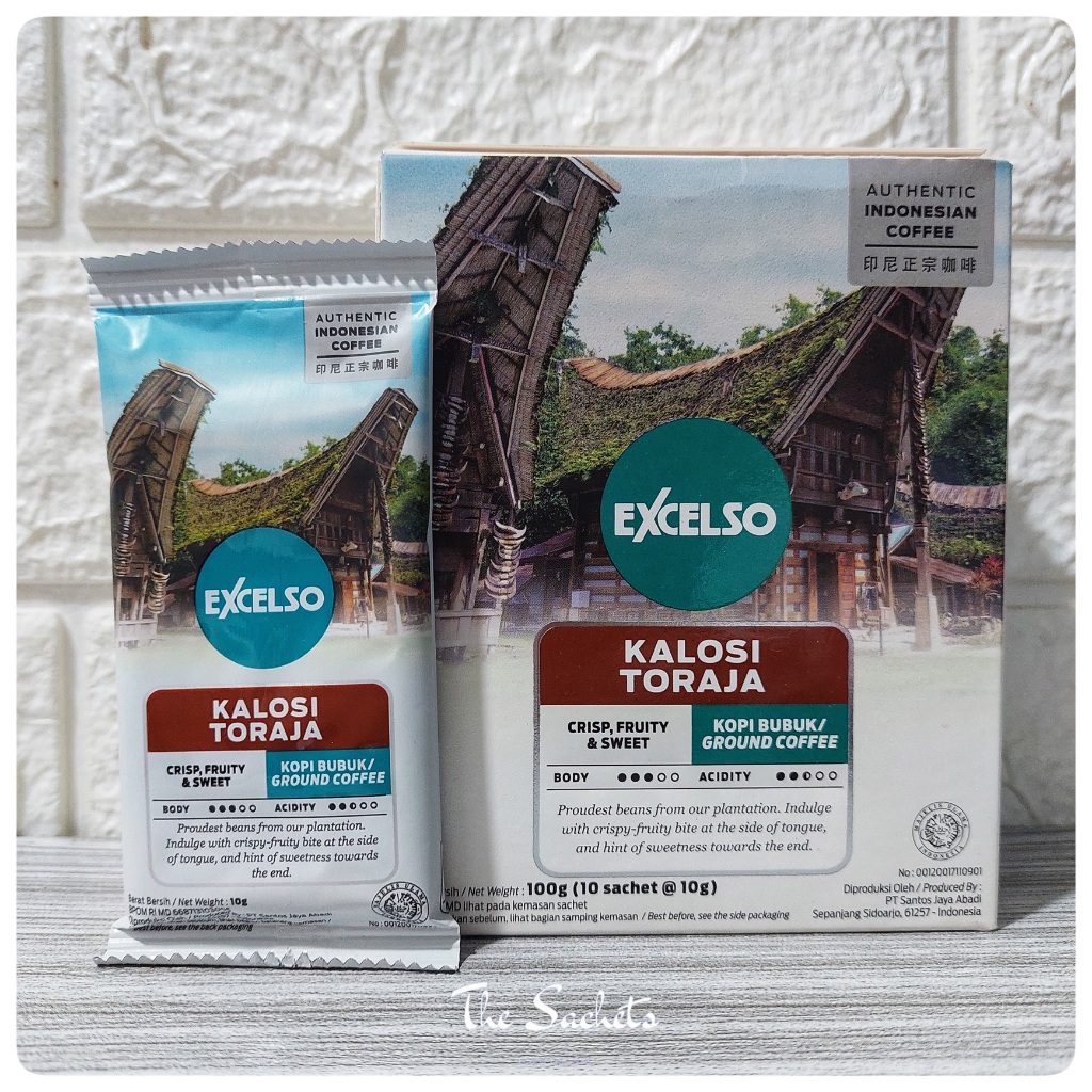 

Excelso Kalosi Toraja Kopi Sachet