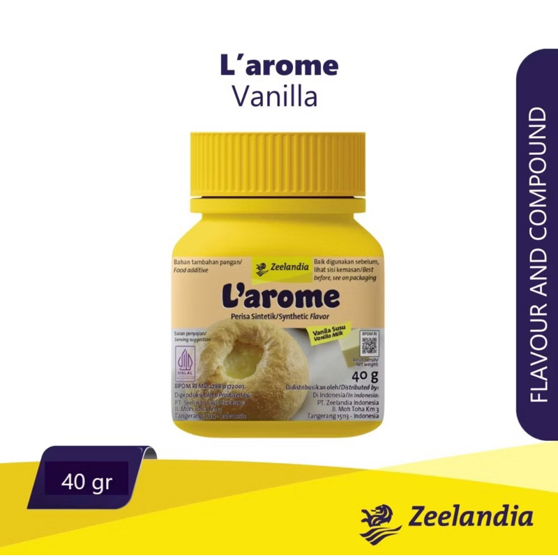 

L’arome rasa Vanila Susu