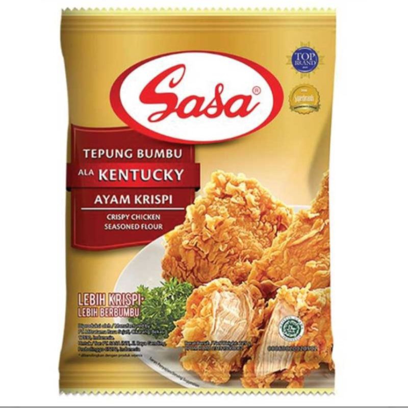 

Sasa Tepung Bumbu Ala Kentucky Ayam Krispi 200 g