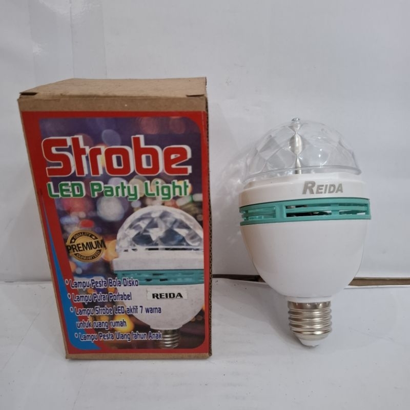 Lampu Disco Strobe Reida LED Party Light