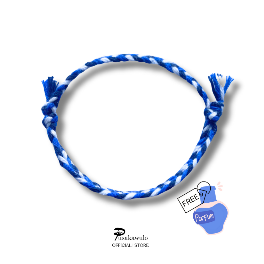 GWLANG TANGAN MOOD BOOSTER BIRU PUTIH SIMPEL UNISEX /8A