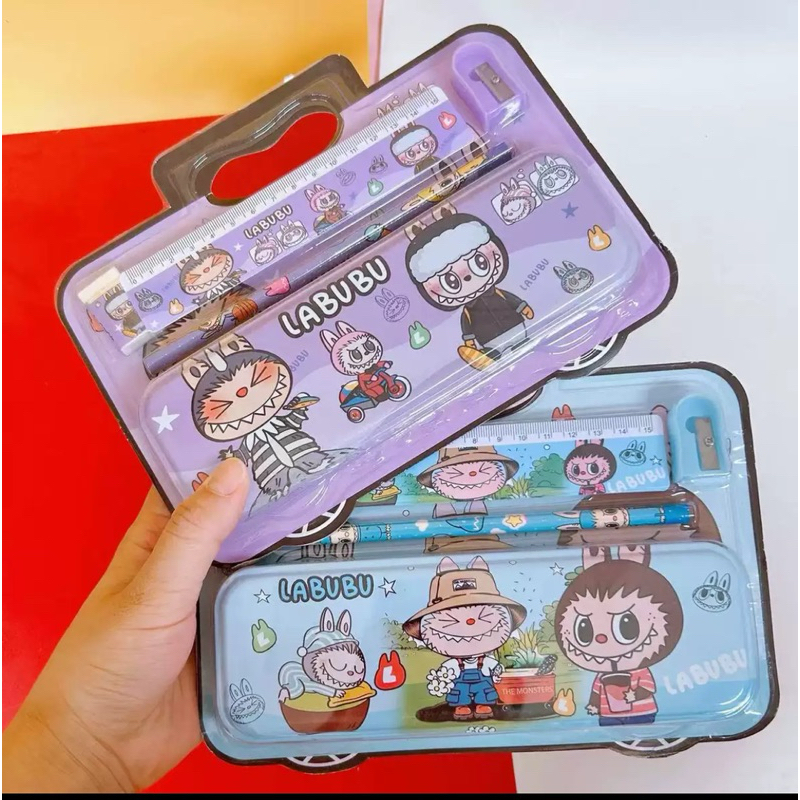 

CHERRY ACC 1SET 4in1 LABUBU KOTAK PENSIL PREMIUM