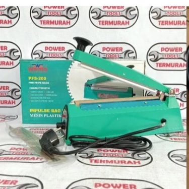 

Mesin Plastik Sealer WIPRO / Mesin Press Plastik WIPRO PFS-200 (20 CM)