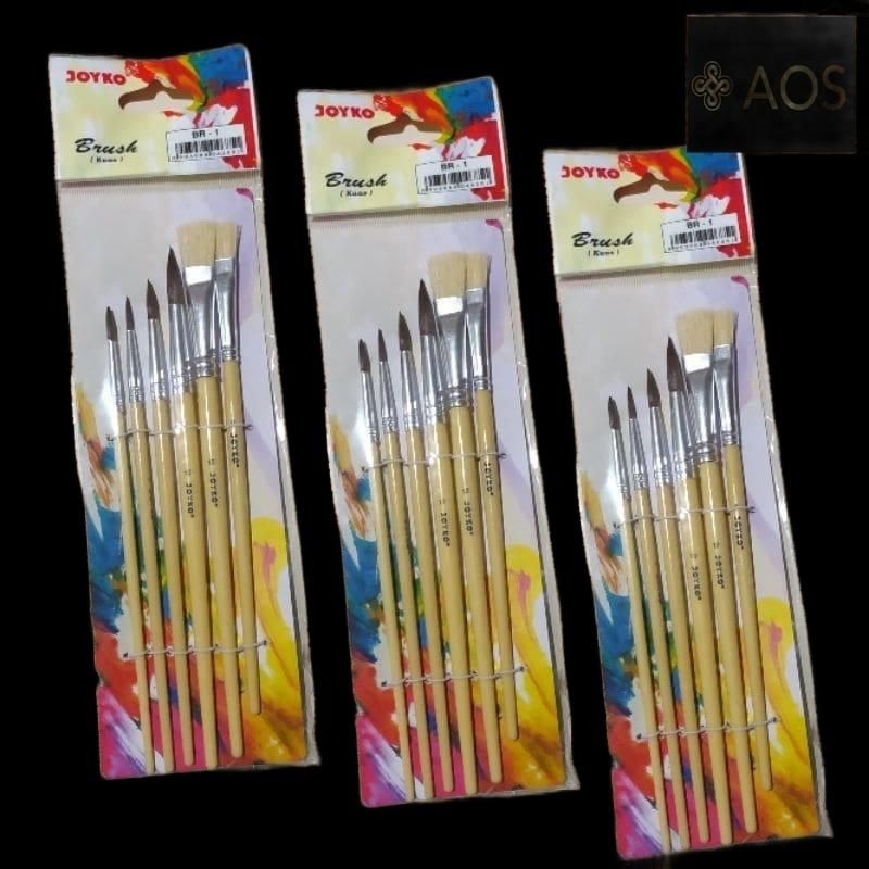 

Brush / Kuas Cat Air / Cat Minyak / Lukis / Acrylic Joyko BR-1